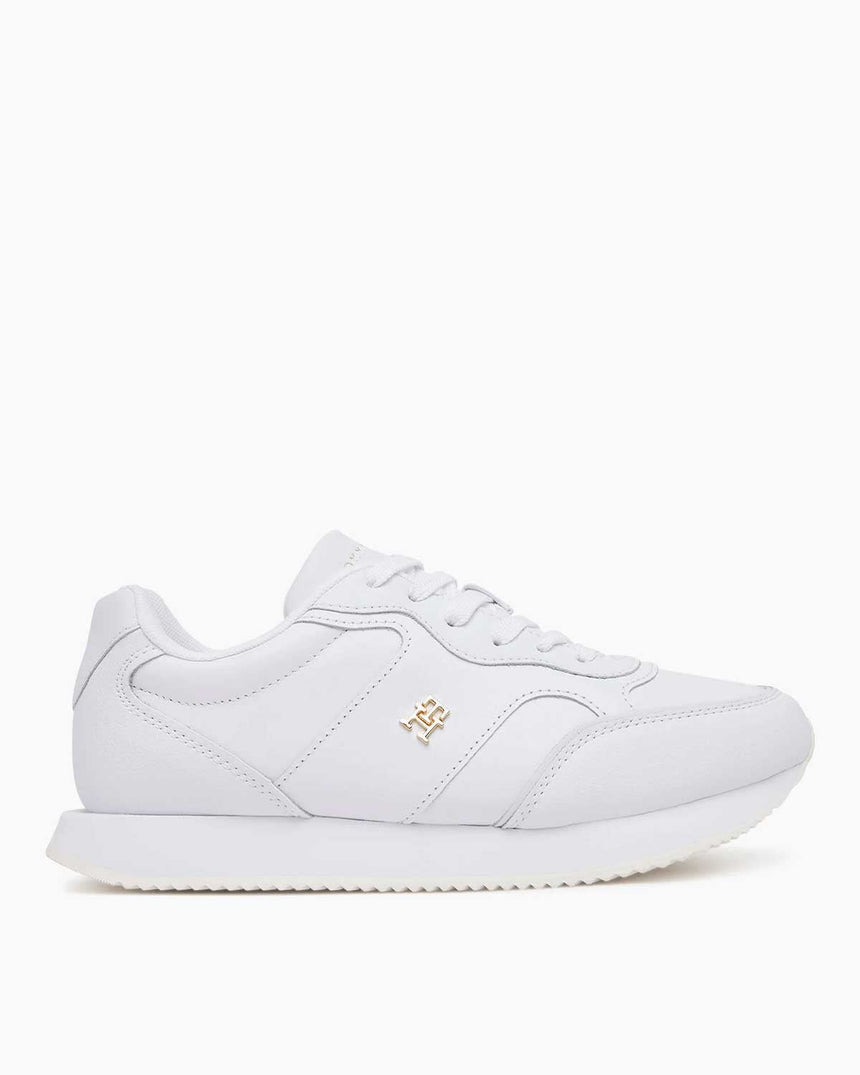 Tommy Hilfiger Freja Kadın Deri Koşucu Sneaker White