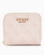 Guess Eco Erica Zip Around Cüzdan Dusty Rose Logo