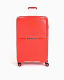 Benetton Trolley Logolu Büyük Boy Valiz Kırmızı