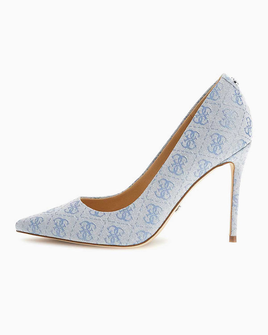 Guess Sabalia Stiletto Topuklu Ayakkabı Blue