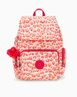 Kipling City Pack Zip Basic Sırt Çantası Latin Cheetah