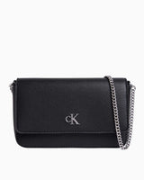 Calvin Klein Minimal Monogram Flap Cüzdan Black
