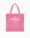 Guess Shopping Accessories Plaj Omuz Çantası Jelly Pink