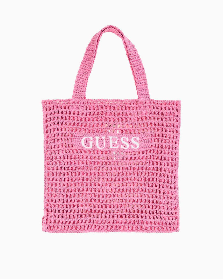 Guess Shopping Accessories Plaj Omuz Çantası Jelly Pink