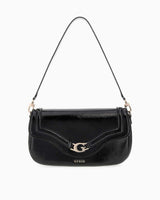 Guess Dea Kadın Kapaklı Omuz Çantası Black