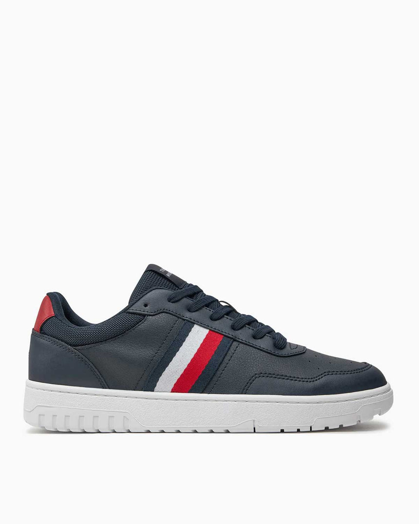 Tommy Hilfiger Basket Core Mid Top Sneakers Desert Sky