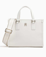 Tommy Hilfiger Uzun Askı Detaylı Mini El Çantası Ecru