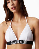 Calvin Klein Triangle Swim Tops Bikini Üstü Brilliant White