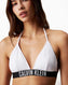 Calvin Klein Triangle Swim Tops Bikini Üstü Brilliant White