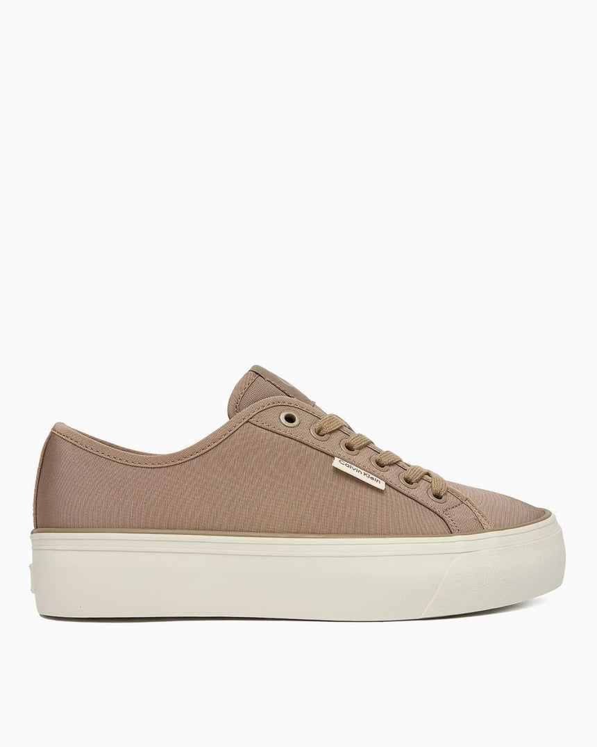 Calvin Klein Valentina Flatform Kadın Sneaker Desert Taupe