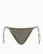 Guess String Brief Bikini Altı 4G Rustic Olive Aop