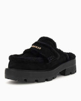 Guess Yaneta Kadın Deri Karışımlı Terlik Black