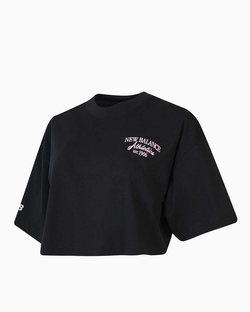 New Balance Kadın Tshirt Siyah