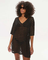 Calvin Klein Cover Up Dress Pareo Black