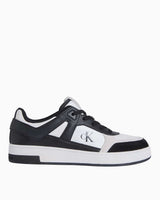 Calvin Klein Basket Cupsole Lace Up Sneaker Bright White/Black