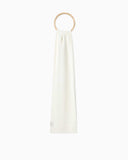 Calvin Klein Yama Logolu Erkek Atkı Lily White