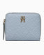 Tommy Hilfiger Refined Med Zip Around Wallet Cüzdan Breezy Blue