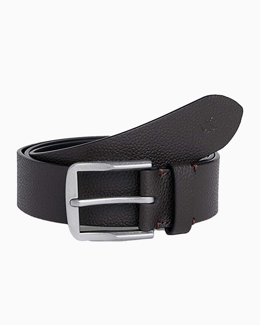 Calvin Klein Classic Flat Belt Kemer Brown