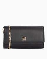 Tommy Hilfiger Eternity Zincir Detaylı Çapraz Askılı Çanta Black