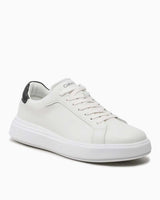 Calvin Klein Low Top Lace Up Sneaker White - Black