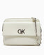 Calvin Klein Kilitlemeli Min Kadın Kamera Çantası Lily White