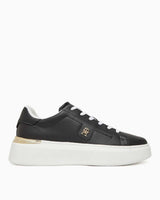 Tommy Hilfiger Estefania Yüksek Topuklu Kadın Şık Kort Sneaker Black