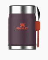 Stanley Efsane Klasik Seri-0.40 Litre Çelik Kaşıklı Yemek Termosu Plum