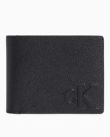 Calvin Klein Logo Emboss Bifold Wallet Cüzdan Black