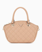 Guess Giully Mini Satchel El Çantası Beige