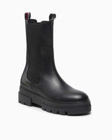 Tommy Hilfiger Monochromatic Chelsea Kadın Boot Black