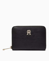 Tommy Hilfiger Chic Med Fermuarlı Cüzdan Black