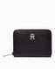 Tommy Hilfiger Chic Med Fermuarlı Cüzdan Black