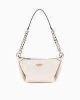 Guess Eco Evaine Zincir Detaylı Omuz Çantası Stone