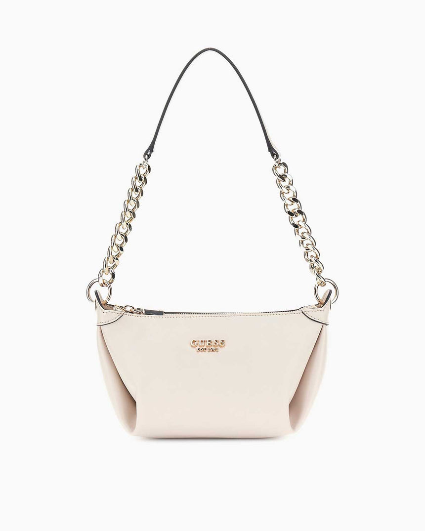 Guess Eco Evaine Zincir Detaylı Omuz Çantası Stone