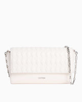 Calvin Klein Quilt Chain Mini Çapraz Askılı Çanta Chalk