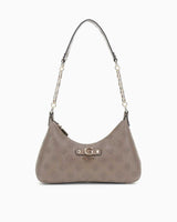 Guess Gerty Zincir Detaylı Omuz Çantası Dark Taupe