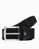 Tommy Hilfiger Denton Fixed Belt Kemer Black