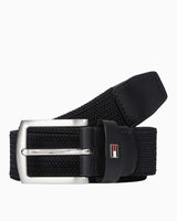 Tommy Hilfiger Denton Fixed Belt Kemer Black