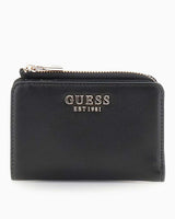 Guess Laurel Slg Zip Around Logolu Cüzdan Black