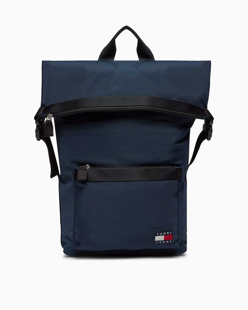 Tommy Hilfiger Daily Rolltop Backpack Sırt Çantası Dark Night Navy