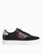 Calvin Klein Classic Cupsole Lace Up Sneaker Black/Blue Surf/Creamy White