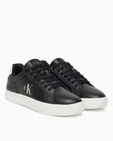 Calvin Klein Rome Klasik Çubuk Taban Kadın Mono Logo Kadın Sneaker Black/Bright White