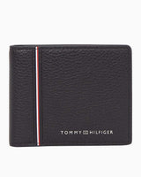 Tommy Hilfiger Th Corp Business Şerit Detaylı Cüzdan Black