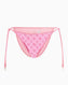 Guess String Brief Bikini Altı Summer Peony Pink Ao