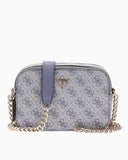 Guess Anadela Noelle II Kadın Çapraz Askılı Kamera Çantası Slate Logo