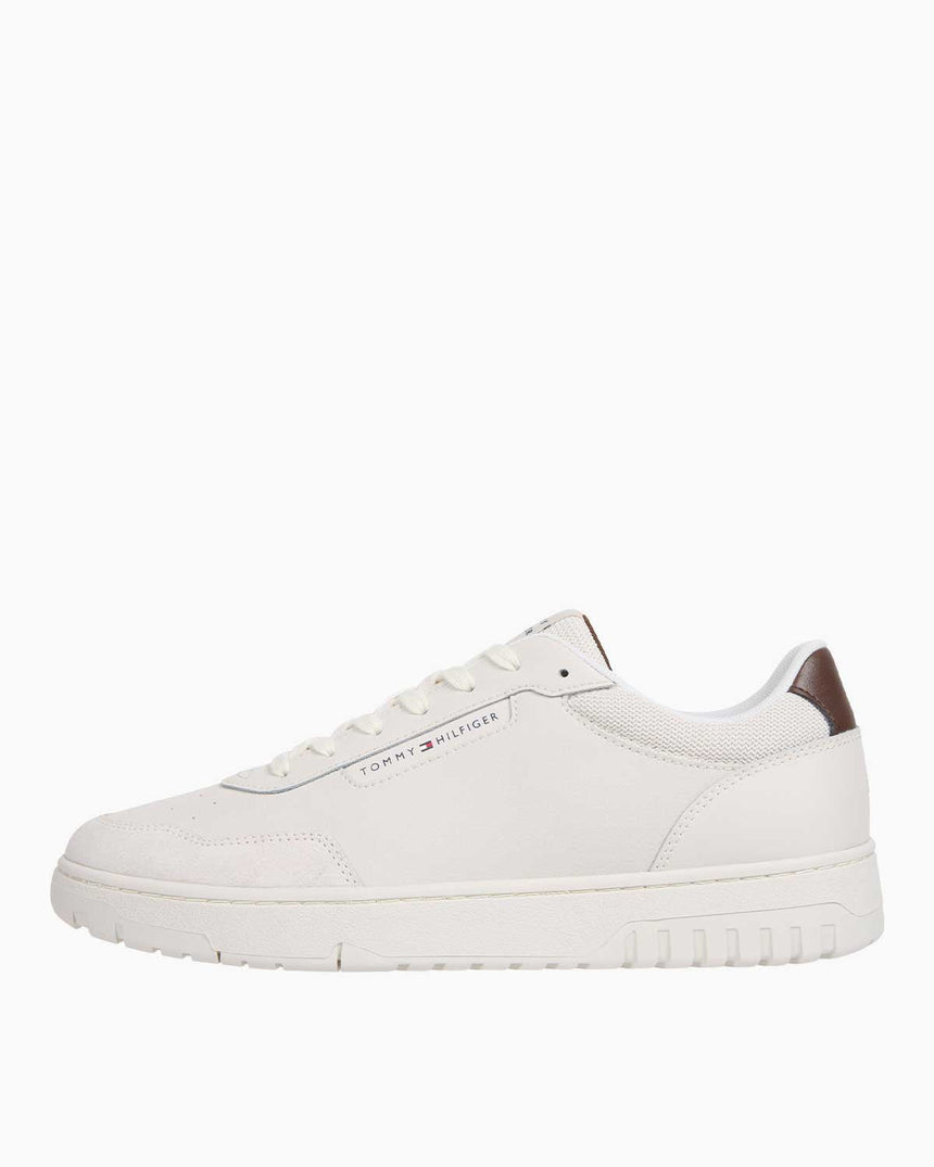 Tommy Hilfiger Basket Core Logolu Sneaker Alabaster