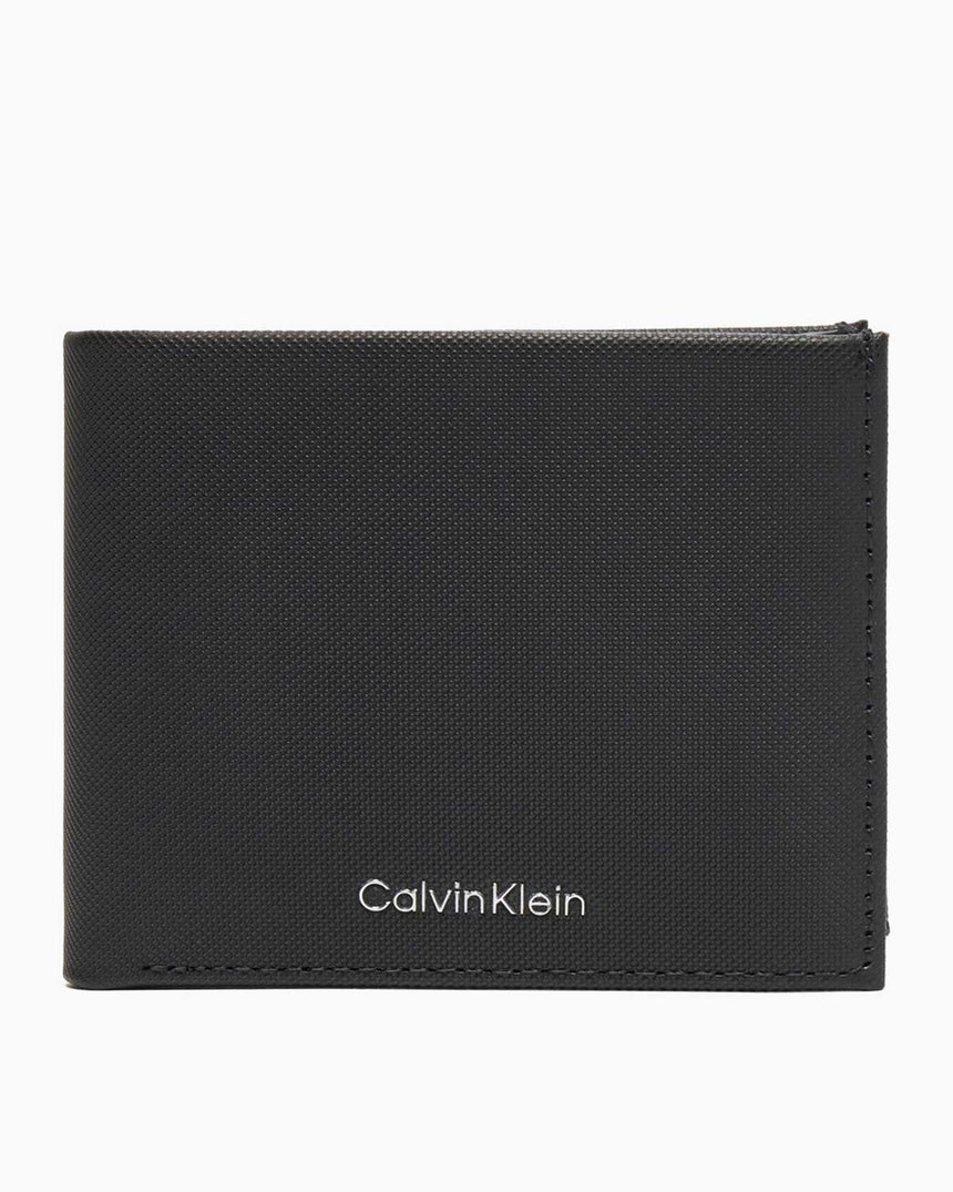 Calvin Klein Must Bozuk Para Cepli Katlanabilir Erkek Cüzdan Black