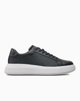 Calvin Klein Low Top Lace Up Sneakers Black Mono