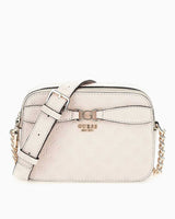 Guess Deesa Logolu Çapraz Askılı Çanta Taupe Logo