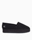 Calvin Klein Flatform Espadrilles Logolu Ayakkabı Triple Black